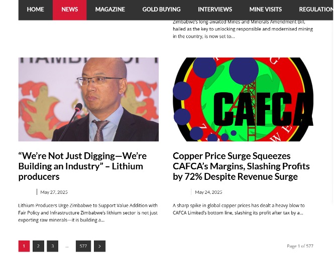 今年会比基塔矿业总经理宫学东受邀参加 2025年津巴布韦矿业商会年度矿业会议